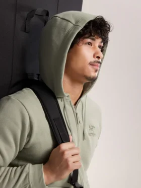 Sudadera con capucha y cremallera completa Emblem Forros polares para hombre