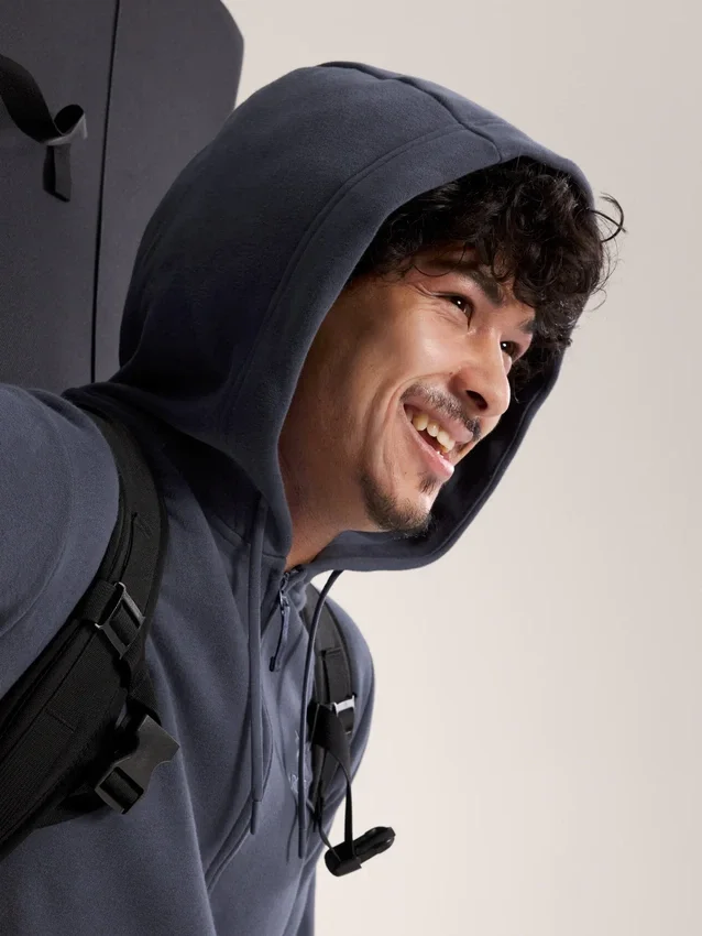 Sudadera con capucha y cremallera completa Emblem Forros polares para hombre