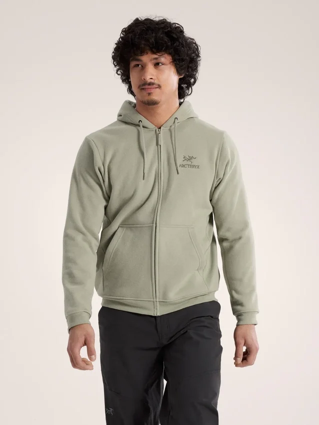 Sudadera con capucha y cremallera completa Emblem Forros polares para hombre