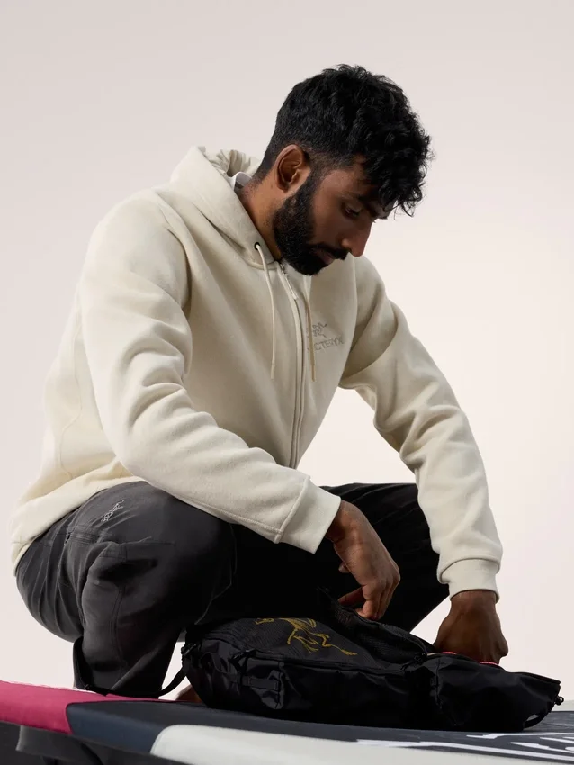 Sudadera con capucha y cremallera completa Emblem Forros polares para hombre