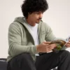 Sudadera con capucha y cremallera completa Emblem Forros polares para hombre