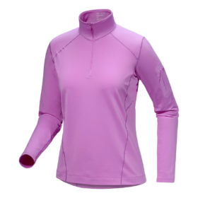 Top con cuello con cremallera Rho «Rosa»